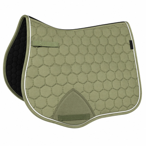 Tapis de selle d'obstacles personnalisé en silicone et polyester matelassé, respirant et durable – Fabricant OEM - Product Image 1