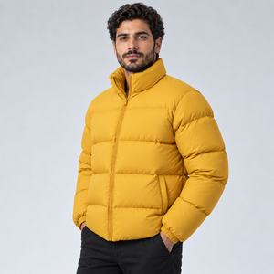 Abrigos acolchados para hombre diseñados con relleno ligero, materiales duraderos y estilo versátil para minoristas y comercios de ropa. - Product Image 6