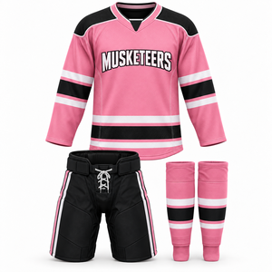 Uniforme de Hockey sobre Hielo con Bordado Personalizado de Diferentes Diseños, Alta Calidad y Estilo Nuevo, Fabricantes Profesionales de Hockey sobre Hielo - Product Image 1