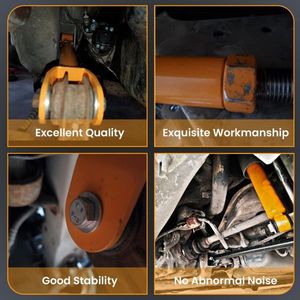 Adjustable Front Upper Control Arms Set 0-8 Lift for 1997-06 Jeep Wrangler TJ 86552708 Model - Product Image 3