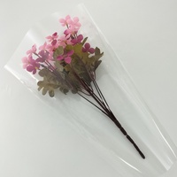 Sacs en plastique transparents de haute qualité en CPP pour bouquets cadeaux, fleurs fraîches, plantes aromatiques, emballage alimentaire, impression personnalisée, recyclables