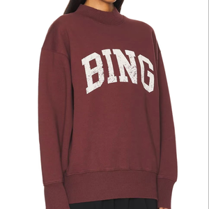 Fabricante de Sudaderas Personalizadas con Logotipo Frontal para Mujer, Cuello Alto, Manga Larga, Talla Grande, Color Completo, para Invierno - Product Image 6