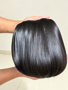 Extensiones de Cabello Humano Liso al Por Mayor, Color Negro y Marrón Natural, Cabello Sedoso y Suave - Product Image 5