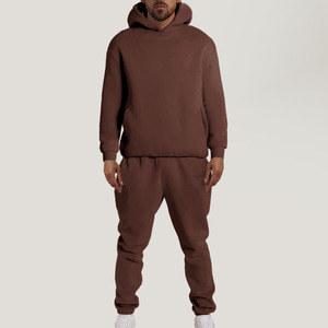 Survêtement décontracté à capuche pour homme, personnalisé, en gros, plusieurs couleurs disponibles, 100 % coton, écologique, respirant, pour l'hiver - Product Image 2