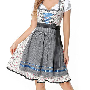 Nuevo Vestido Dirndl Estilo Vintage, Diseño Personalizado, Dirndl Bávaro Tradicional para Mujer, Dirndls Ligeros para Oktoberfest - Product Image 4