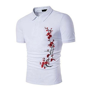 Camisas Polo Bordadas Personalizadas al por Mayor para Hombre, Camisa Polo Casual de Algodón de Alta Calidad en Talla Adulto - Product Image 1