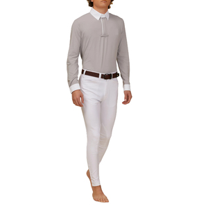 Camisetas Técnicas de Manga Larga de Alta Calidad para Espectáculos Ecuestres, Camisetas de Alto Rendimiento para Hombres en Equitación. Camisas de Espectáculo de Primera Calidad - Product Image 3