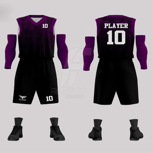 Kit d'uniforme de basketball léger et performant avec coutures durables et sac de rangement - Product Image 4