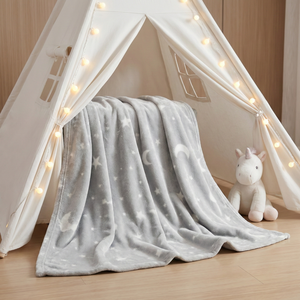 Couvertures en flanelle et fausse fourrure de luxe sur mesure, vente en gros pour hôtels, fourniture en vrac pour canapé-lit, couvertures décoratives chaudes et confortables pour l'hôtellerie - Product Image 1