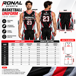 Nouvel ensemble d'uniformes de basketball par sublimation, design tendance, séchage rapide, maillots pour hommes, couleurs variées, en promotion - Product Image 6