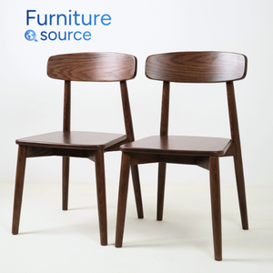Ensemble de salle à manger moderne, durable, extensible et écologique en MDF avec dossier en échelle, 6 chaises, meubles de salle à manger pour appartement, hôtel, Vietnam, en gros - Product Image 1