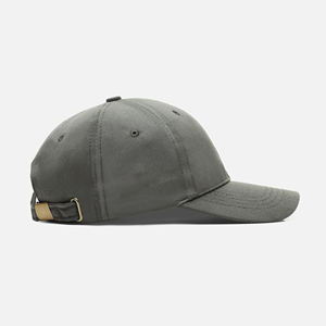 RELEVO INDUSTRY Gorra de Béisbol de Color Sólido, 6 Paneles, Poliéster/Algodón, Cierre Ajustable, Decoración con Botones de Perla, para Adultos - Product Image 3