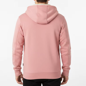 Wholesale Men <b>Zip</b> Hoodie Heavyweight Cotton Fleece Regular Fit <b>Zip</b> <b>Hooded</b> Sweatshirt Winter Embroidered Custom Logo Streetwear - Product Image 4