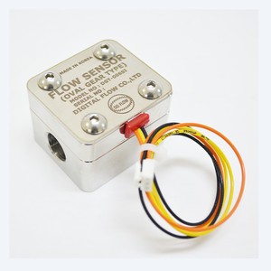 Débitmètre pour carburant DIGITAL FLOW DGT-006SI, capteur de débit à engrenages ovales, acier inoxydable 316L, filetage interne PT 1/4 - Product Image 1