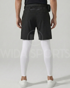 Pantalones Cortos Deportivos 2 en 1 Wida para Hombre, Leggings para Gimnasio, Entrenamiento, Correr, con Capa Interior de Compresión, Se Aceptan OEM y ODM - Product Image 2