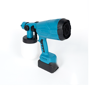 <span class=keywords><strong>Pistolet</strong></span> de pulvérisation électrique sans fil HVLP 800W 21V, 800ml, rechargeable, pour meubles, murs et clôtures DIY - Product Image 1