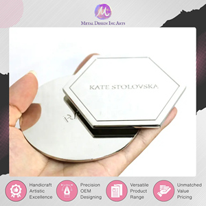 Vente mondiale, 100% qualité garantie, logo gravé, couleur argent brillant, couvercle de pot à bougie en alliage de zinc pour pot en verre, au prix le plus bas - Product Image 4