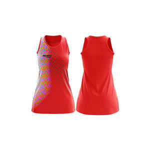 Uniforme de Netball Personalizado por Sublimación |   Uniforme de Netball Sublimado con Logotipo, Nombre y Número del Equipo |   Poliéster Transpirable - Product Image 1