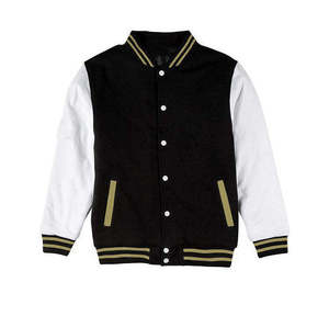 Veste universitaire unisexe personnalisée de haute qualité, imperméable, écologique et respirante, col rond, style Letterman - Product Image 5