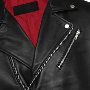 Chaqueta de Cuero Estilo Café Racer para Hombre, Chaqueta de Cuero para Exteriores en Colores Elegantes, Diseño Clásico - Product Image 6