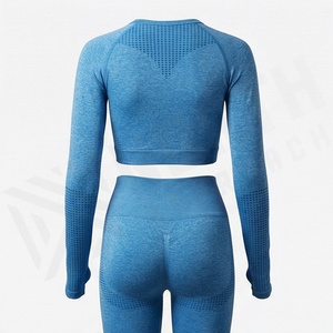 Nuevo conjunto de leggings y sujetador deportivo estampado de última moda para yoga, ropa de gimnasio para mujer, ropa deportiva sin costuras, ropa activa. - Product Image 2