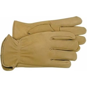 Gants de soudage TIG personnalisés avec logo imprimé, résistants à la chaleur, en cuir de vachette pleine fleur, équipement de protection des mains robuste, en vente - Product Image 5