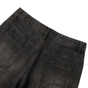 Custom <b>Men</b> Outfit Baggy Fit Dark Blue <b>Jeans</b> PantsWholesale High Quality Fashion Designer Brand Clothing Denim Pants <b>Jean</b> Denim - Product Image 4