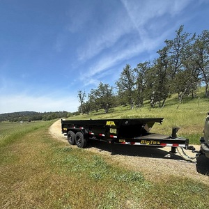 7x14 AMP Dump <b>trailer</b> 4Ton Heavy Duty <b>Farm</b> <b>Trailer</b> Durable Hydraulic System Reinforced Steel Frame for Material Transport - Product Image 4