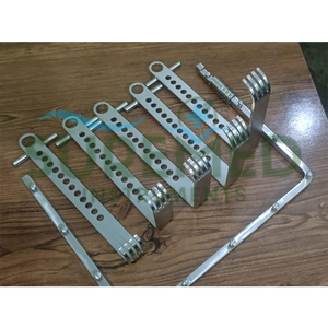 Écarteur de hanche auto-serrant avec cadre et lames standard, instrument chirurgical orthopédique en acier inoxydable - Product Image 2