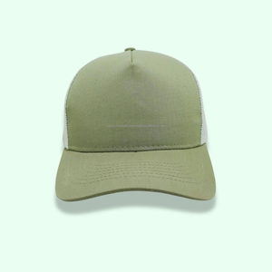 Injae VIna Custom Logo Design Terry Brim Unisex Hip Hop Mesh Back Travel Fishing Curved Casual Blank Multi Color Trucker Hats - Product Image 1