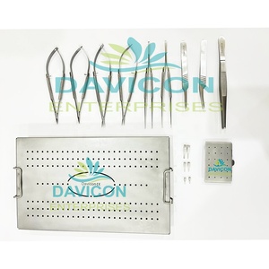 Juego de microinstrumentos básicos SUN de acero inoxidable de alta calidad | Juegos de microcirugía personalizados - Product Image 2