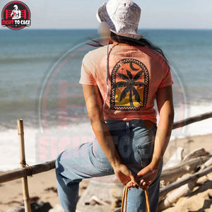 Camisetas de Mujer Transpirables de Algodón Estampado para Verano, Ecológicas, Precio al por Mayor, Calidad Premium, Servicio OEM Personalizado, Corte Regular - Product Image 5