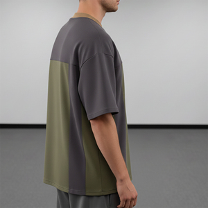 T-shirt de sport léger en jersey 100 % coton, nouveau style personnalisé 2026, respirant et tendance pour hommes - Product Image 6