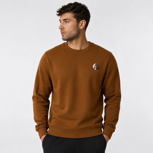 Sudadera de cuello redondo para hombre, diseñada para brindar comodidad, durabilidad y libertad de movimiento, adecuada para uso diario, deportes, viajes y ropa de equipo. - Product Image 1
