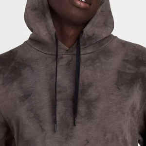 Sweat-shirts à capuche personnalisés en coton 100 % délavé à l'acide pour hommes, en molleton épais 350g, écologiques, avec col à capuche et poche, collection automne - Product Image 1