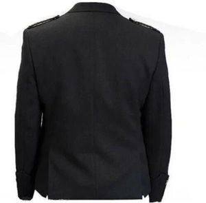 Ensemble complet de costumes de mariage pour hommes, coupe ajustée, blazer, veste, gilet, revers, un bouton, élégant, pour garçons d'honneur, luxe, à prix bas - Product Image 5