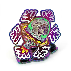 เข็มกลัดเคลือบอีพ็อกซี่ลายอนิเมะ ราคาดี ผลิตจากโลหะผสมสังกะสีชุบนิกเกิลดำ ขนาดเดียว ใช้ได้กับทุกไซส์  รับทำตามแบบ  สำหรับงานอีเว้นท์ - Product Image 1