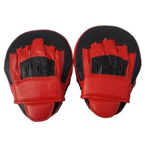 Custom Made Professional Cowhide Leather Boxing Gloves Curved Punching Mitts and Focus <b>Pads</b> for MMA <b>Muay</b> <b>Thai</b> Karate Training - Product Image 2