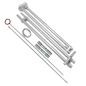 Ensemble embryotome-fétatome en acier inoxydable réutilisable pour bétail, instruments d'élevage de qualité supérieure - Product Image 6