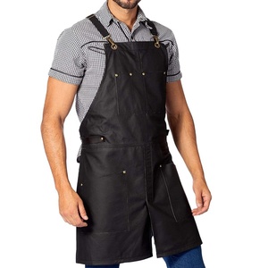 Tablier de cuisine personnalisé avec logo imprimé, en nylon de haute qualité, portable, pour techniciens ongulaires, salons de beauté, barbiers, serveurs - Product Image 1