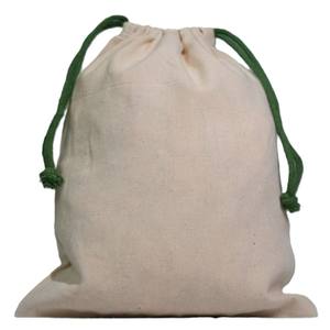 Bolsa de Lona Ecológica para Velas con Cordón, 100% Algodón, Logotipo Personalizado Impreso, Nueva, Moderna, Reutilizable, a la Moda - Product Image 1