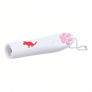 Souris lumineuse LED en plastique de 11 cm avec pointeur laser, jouet interactif pour animaux de compagnie - Product Image 2