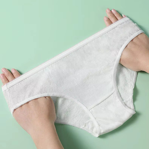 Paquete de bragas desechables de algodón para mujer al por mayor, ropa interior transpirable para viajes, maternidad, posparto y hospital - Product Image 6