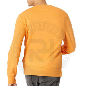 Sudadera de algodón grueso de cuello redondo para hombre, estilo urbano, holgada, suave, de fabricante. - Product Image 3