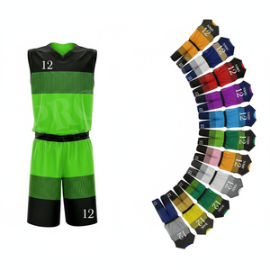 Vente en gros de maillots de basket-ball de haute qualité, uniforme sportif respirant pour les entraînements, les matchs et les compétitions d'équipe, uniforme de club - Product Image 1