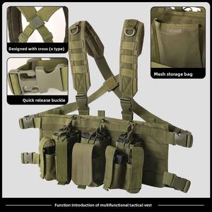 เสื้อกั๊กสำหรับล่าสัตว์ยอดนิยมสำหรับผู้ชาย ใช้สำหรับกิจกรรมกลางแจ้ง ผลิตจากผ้าที่ยั่งยืน พร้อมโลโก้สั่งทำได้ - Product Image 3