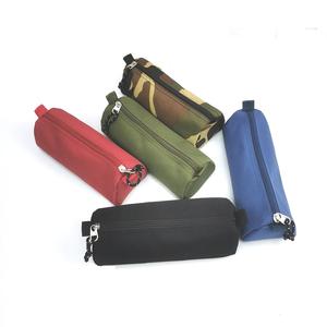 Mini Estuche para Lápices de Poliéster Oxford 300D con Cierre, 20x7x6.5cm, Impresión de Logotipo OEM para Escuelas y Oficinas, Marca DC - Product Image 1