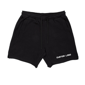 Shorts de sport décontractés pour hommes, respirants, séchage rapide, légers, taille élastique, motif uni, pour gym, fitness, course à pied, vente en gros - Product Image 6