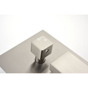 Valvola deviatrice a 2 vie in ottone massiccio per doccia, kit di sostituzione per miscelatore e maniglia doccia, rubinetti per vasca e doccia - Product Image 4