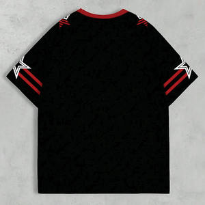 Jersey de Fútbol Americano de Diseño Estadounidense de Alta Calidad, Uniforme de Equipo con Gráficos de Estrellas, Estilo Urbano Transpirable, Personalizado OEM, Marca Privada - Product Image 4